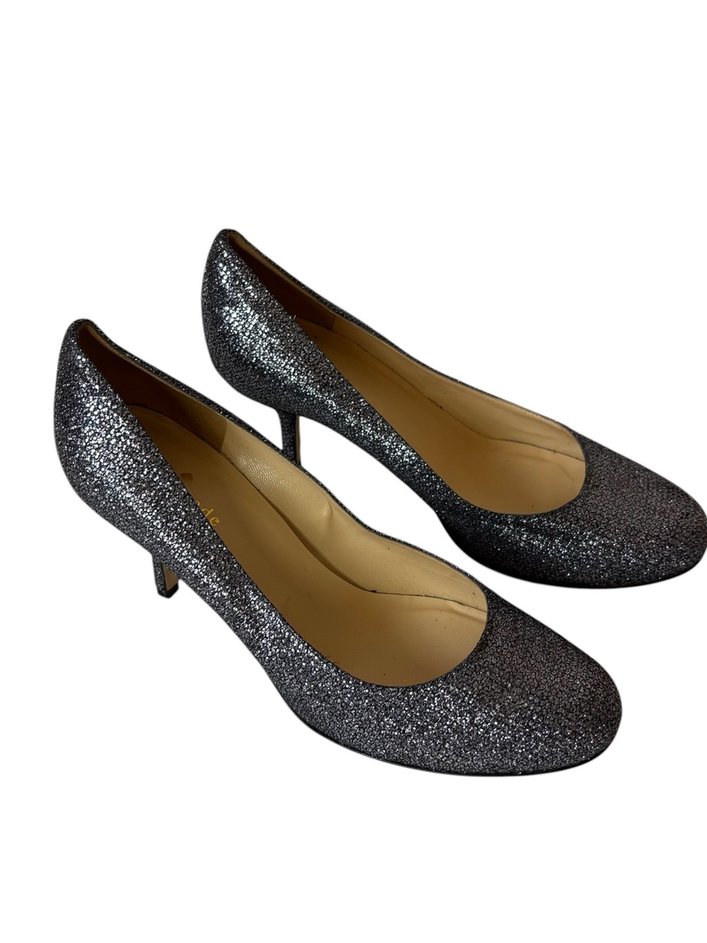 Kate Spade New York Gray/Silver Glitter Pumps  heels women’s size 7.5B